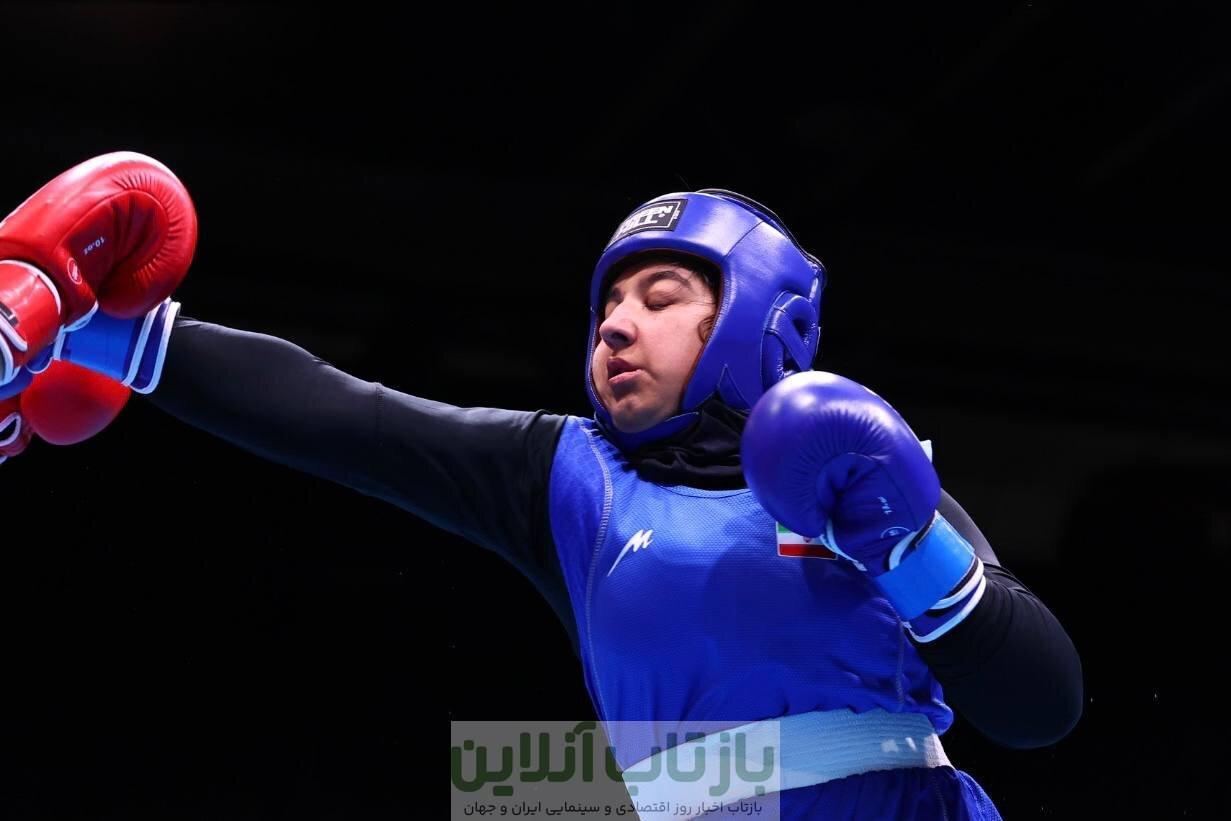 برنز تاریخی بوکس زنان فقط با یک مسابقه!